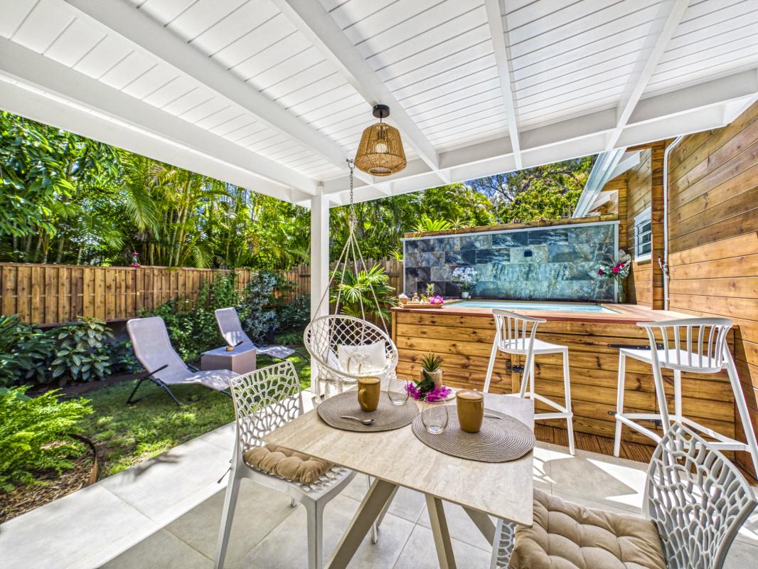 4.Guadeloupe Sainte-Rose- location villa 2 personnes-piscine